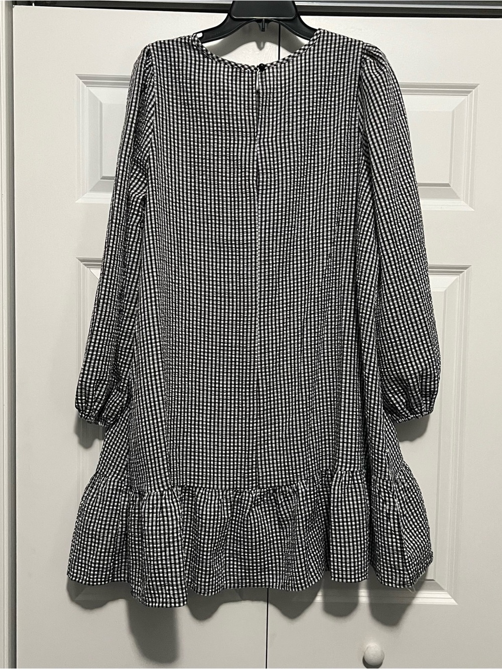Shein Gingham Ruffle Mini Dress - Picture 5 of 7